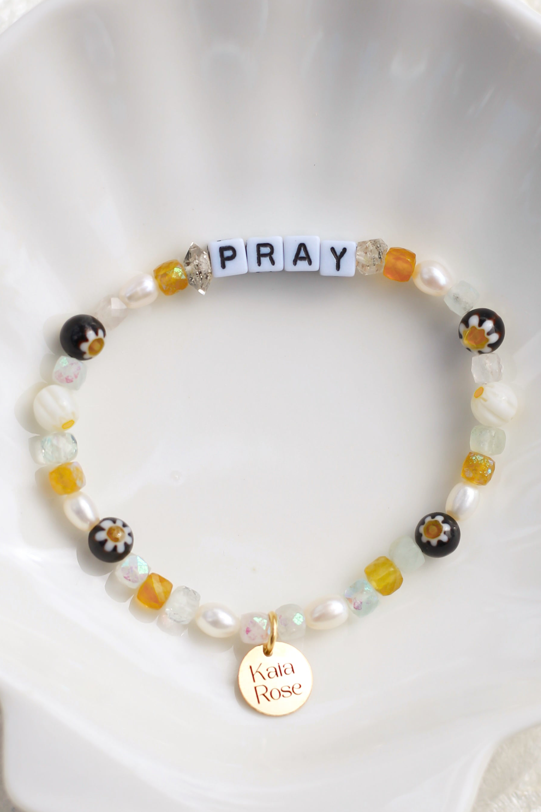 Daisy Custom Word Bracelet