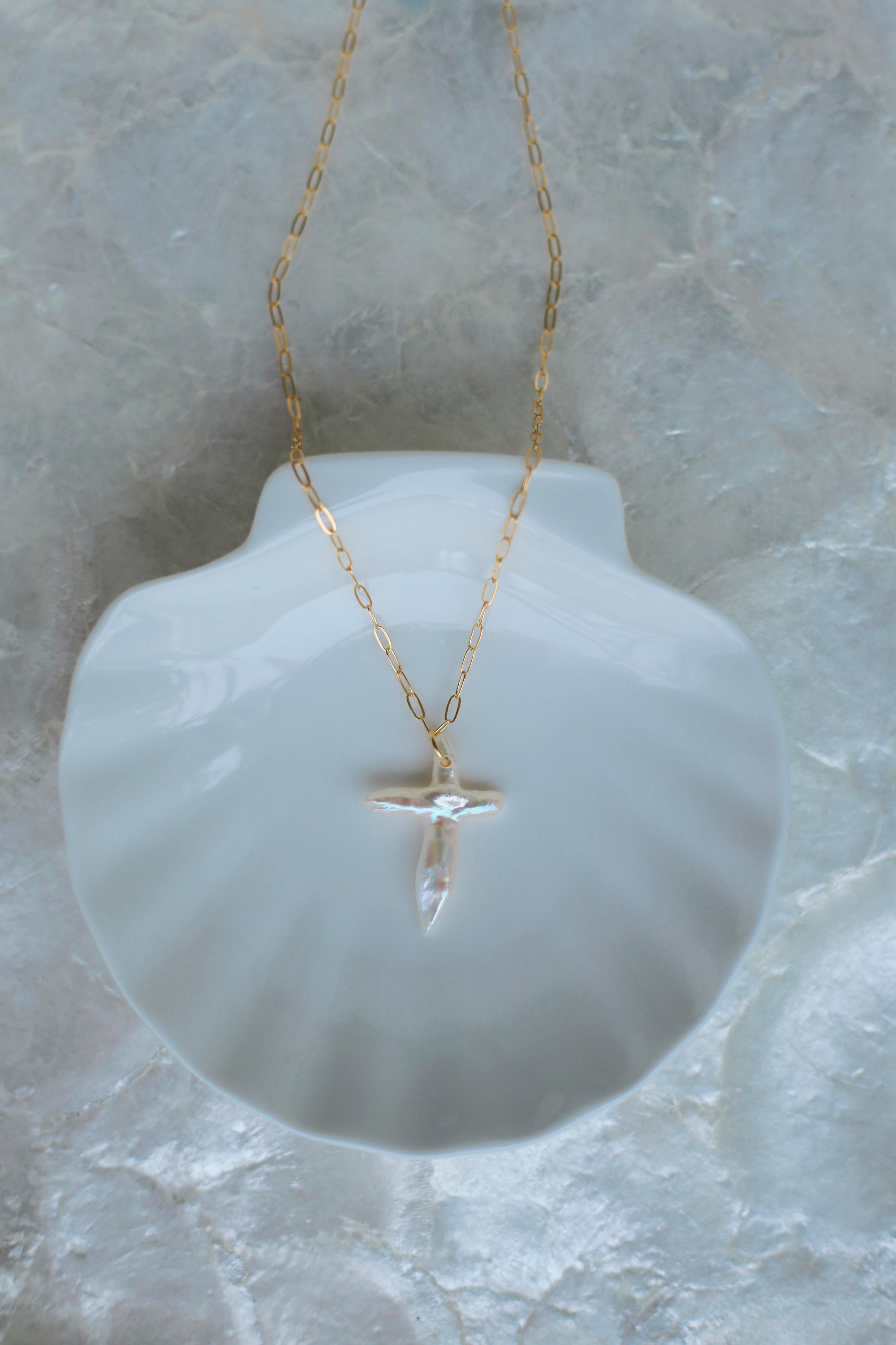 Nola Cross Necklace