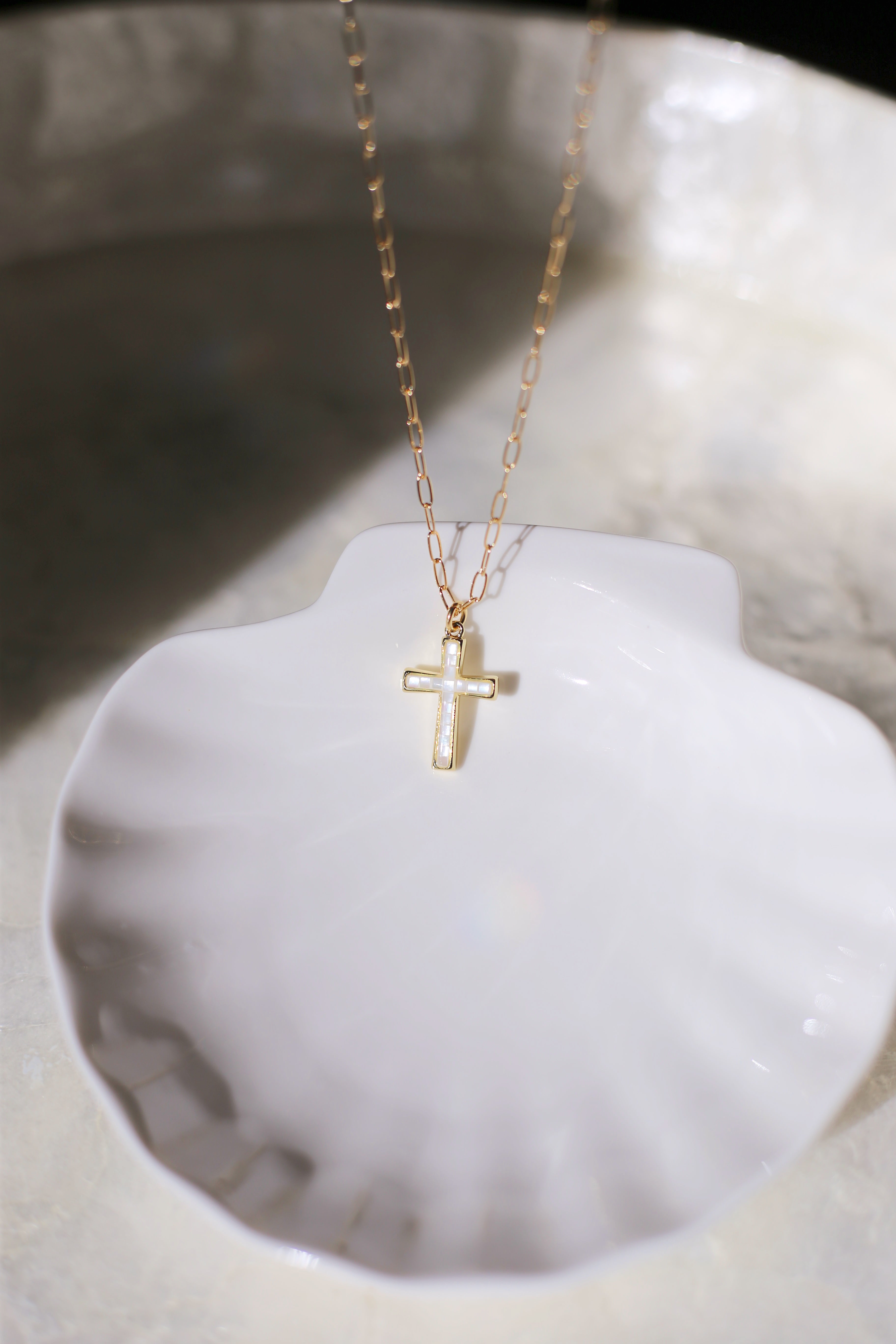 Roxy Cross Necklace