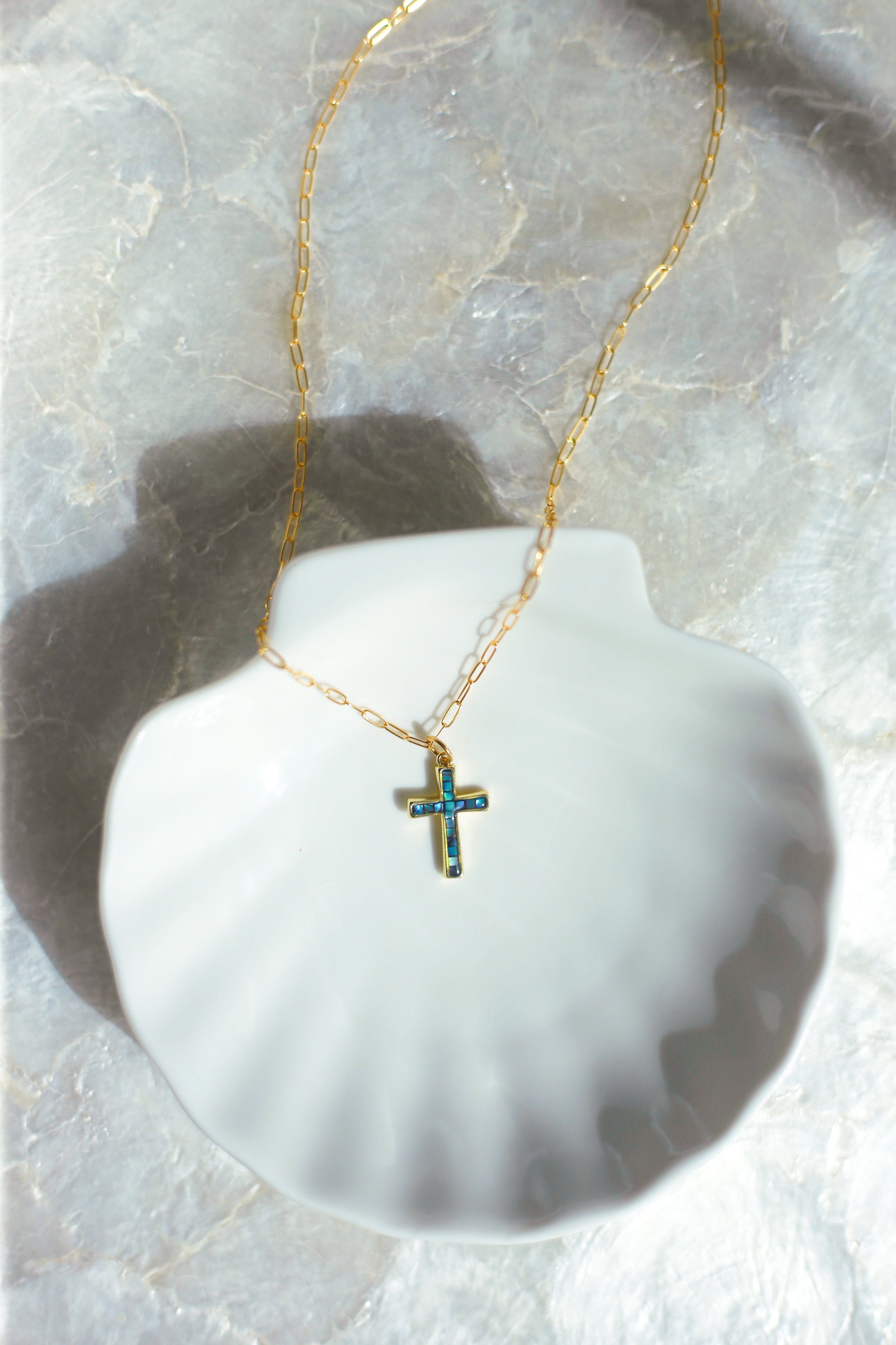 Roxy Cross Necklace