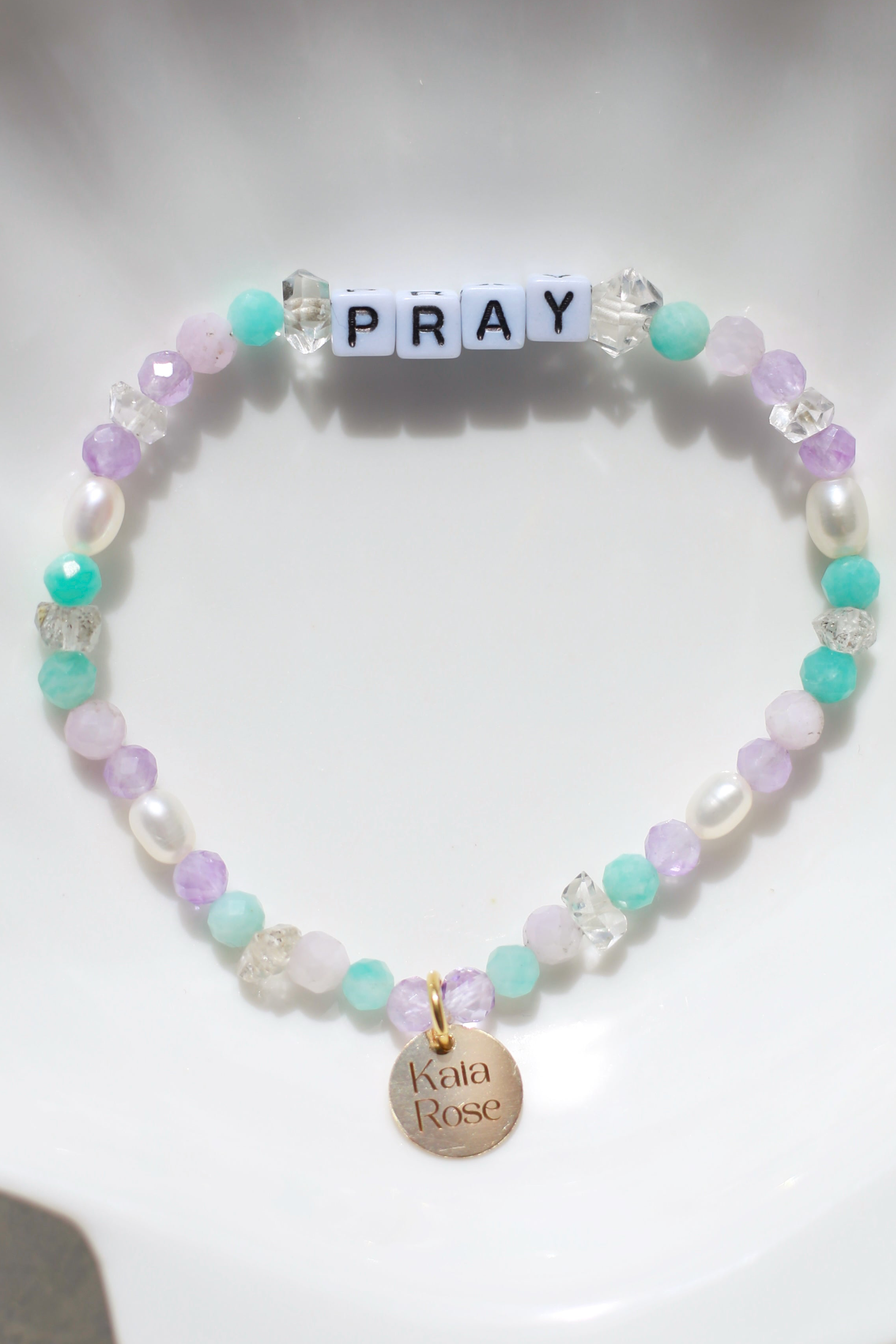 Bermuda Custom Word Bracelet