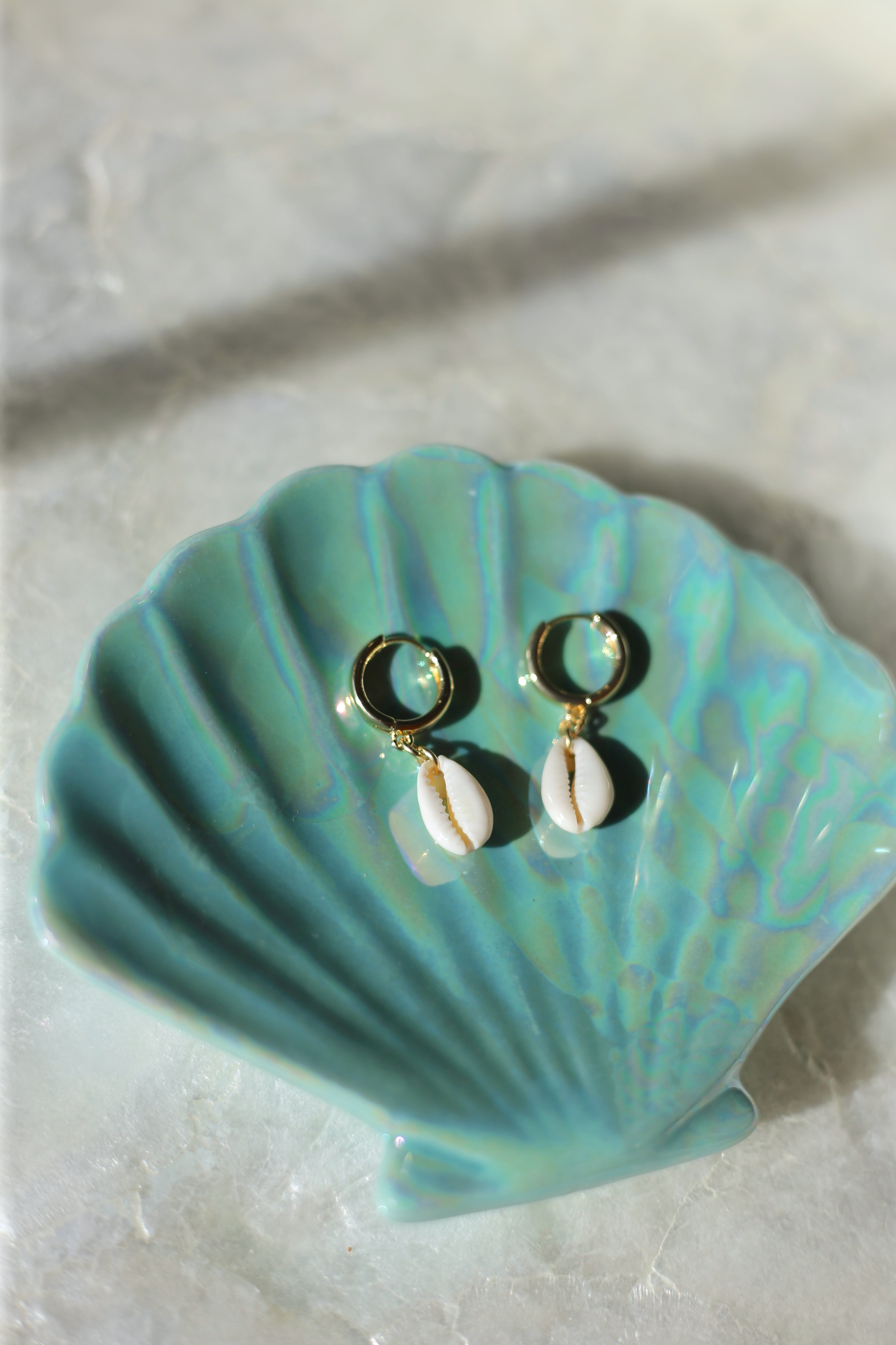 Cowrie Shell Earrings