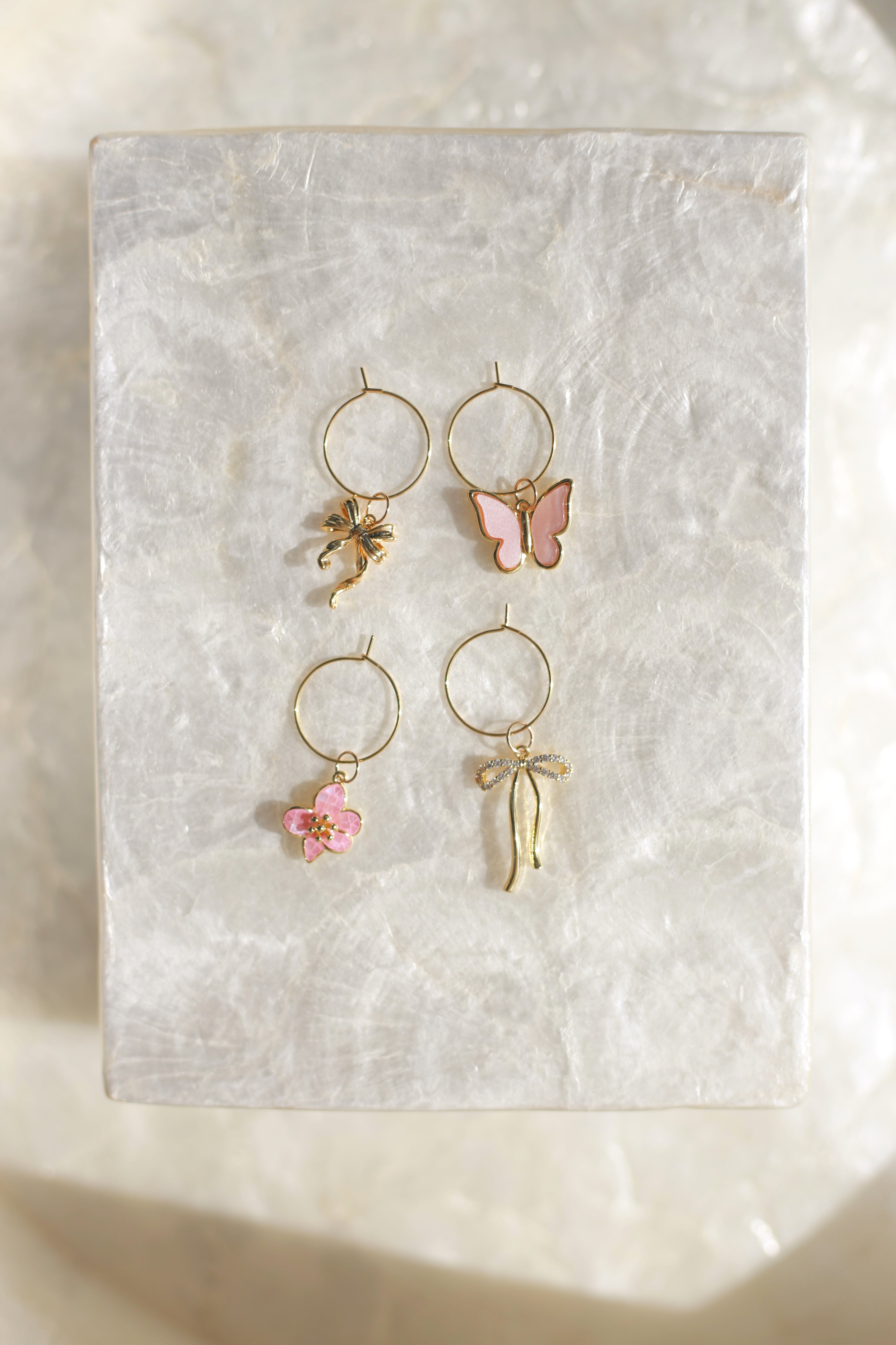 Girls Night Glass Charms
