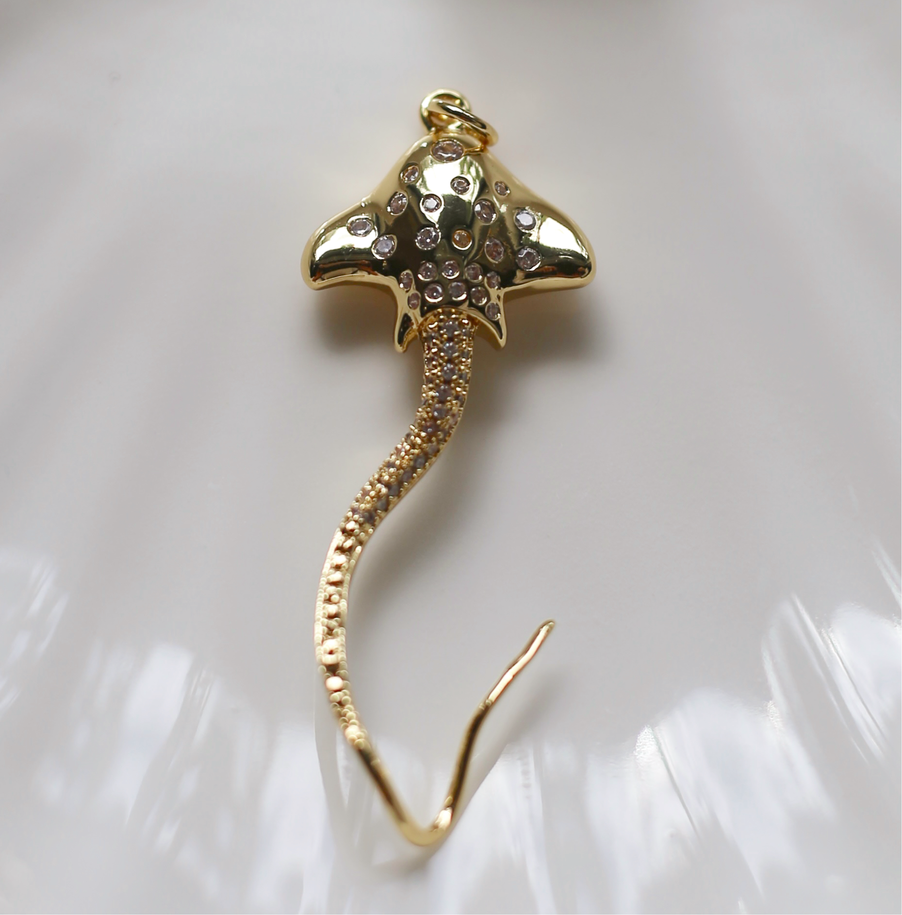 Spotted Eagle Ray Charm