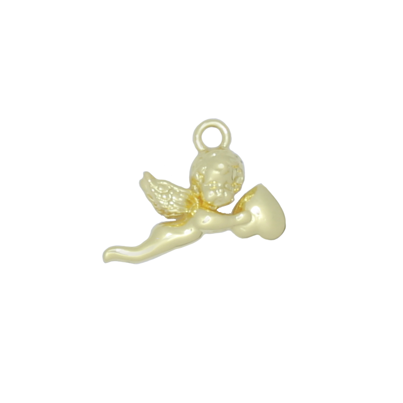 Gold Angel Charm