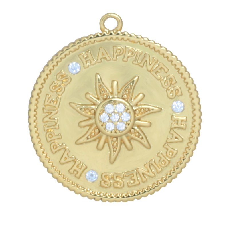 Happiness Sun Charm