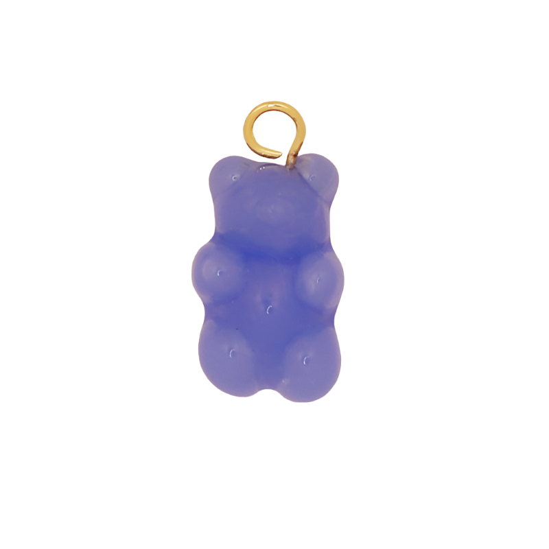 Light Blue Gummy Bear Charm