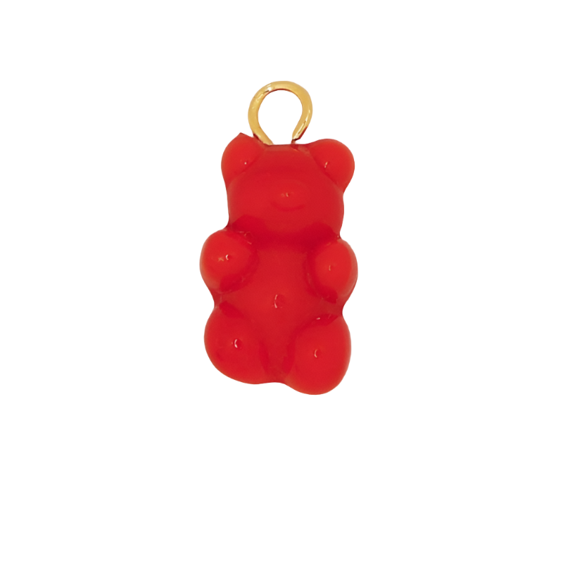 Red Gummy Bear Charm