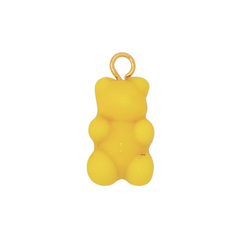 Yellow Gummy Bear Charm