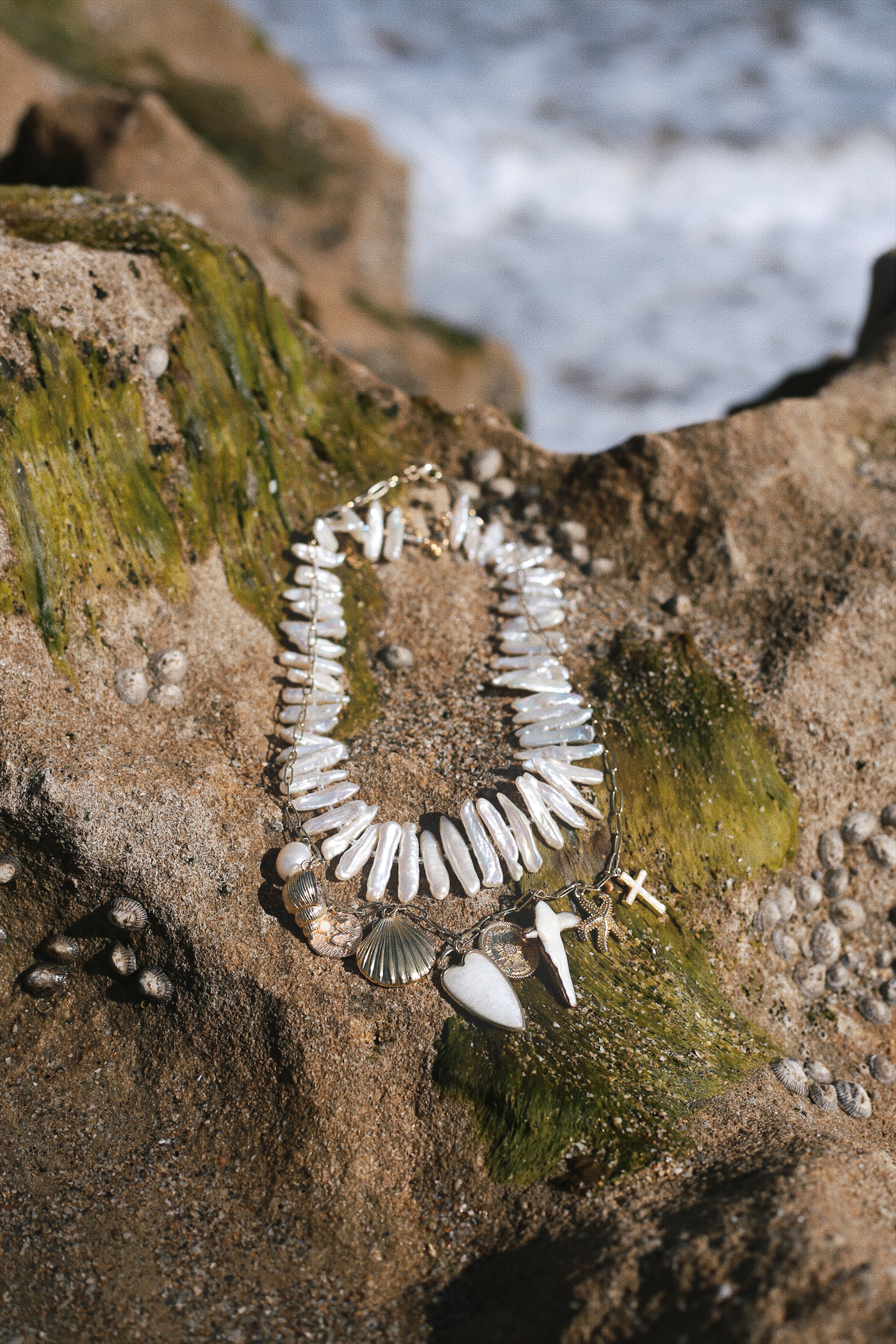 Melody of The Sea Biwa Pearl Necklace