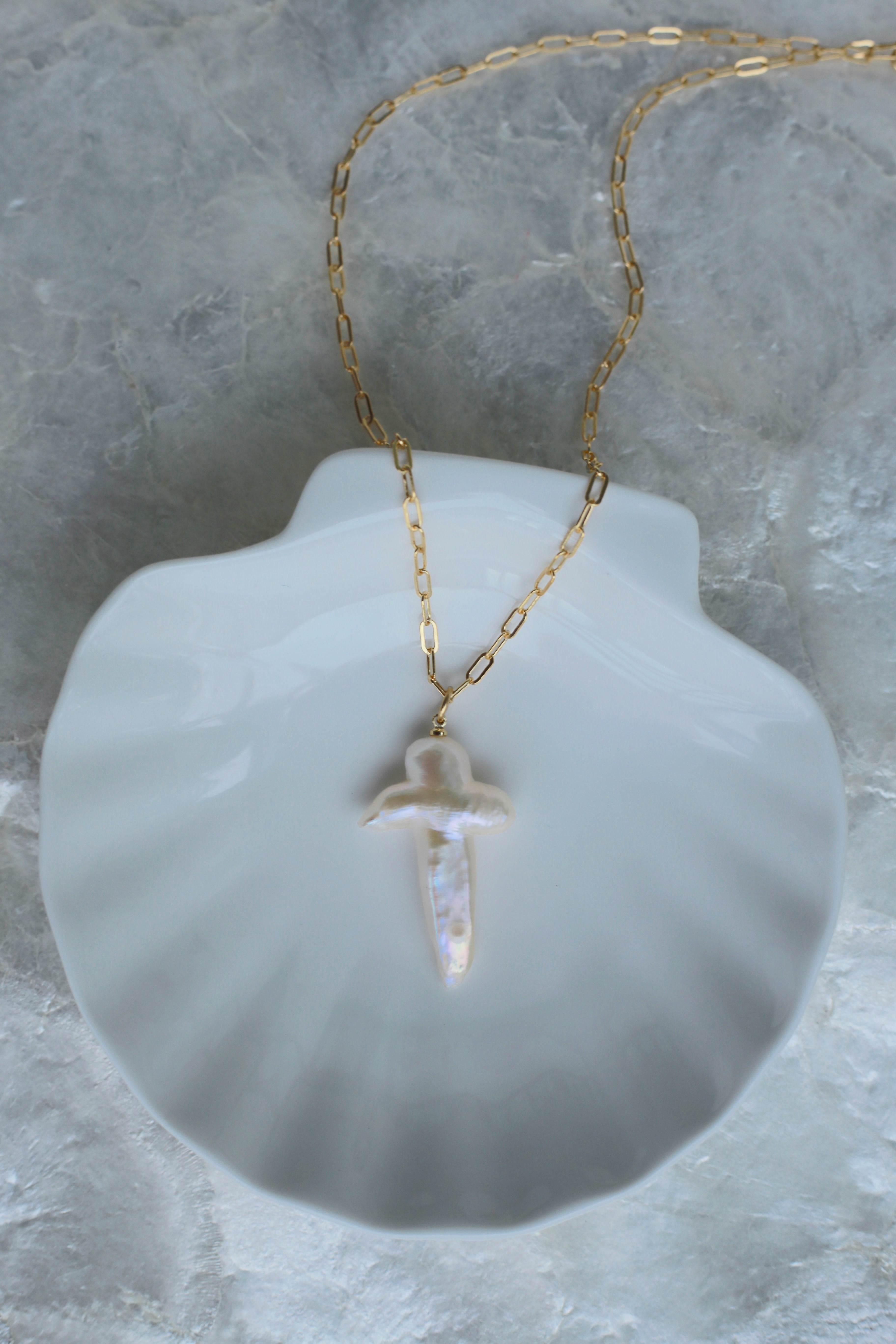 Nola Cross Necklace