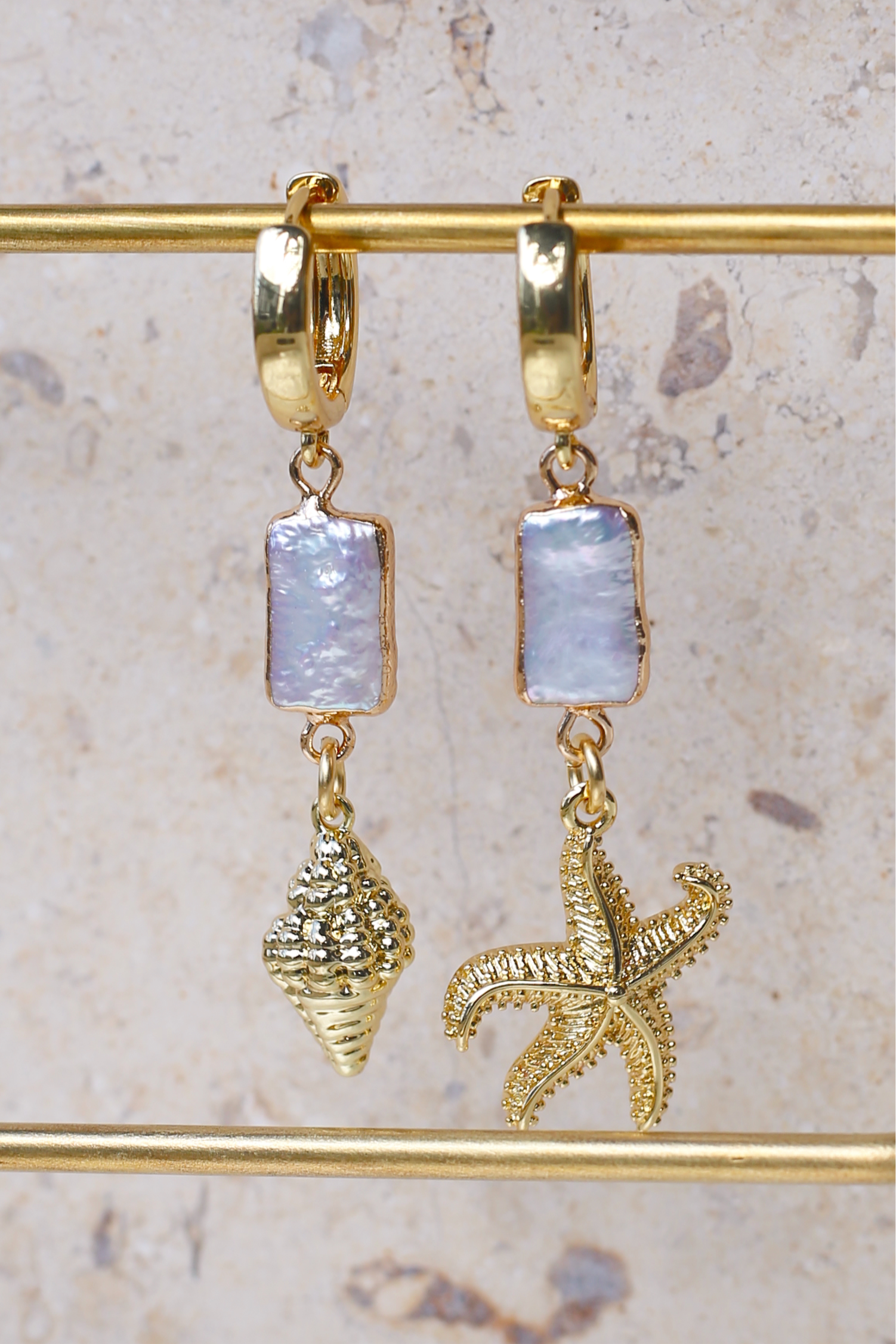 Mermaid lagoon earrings