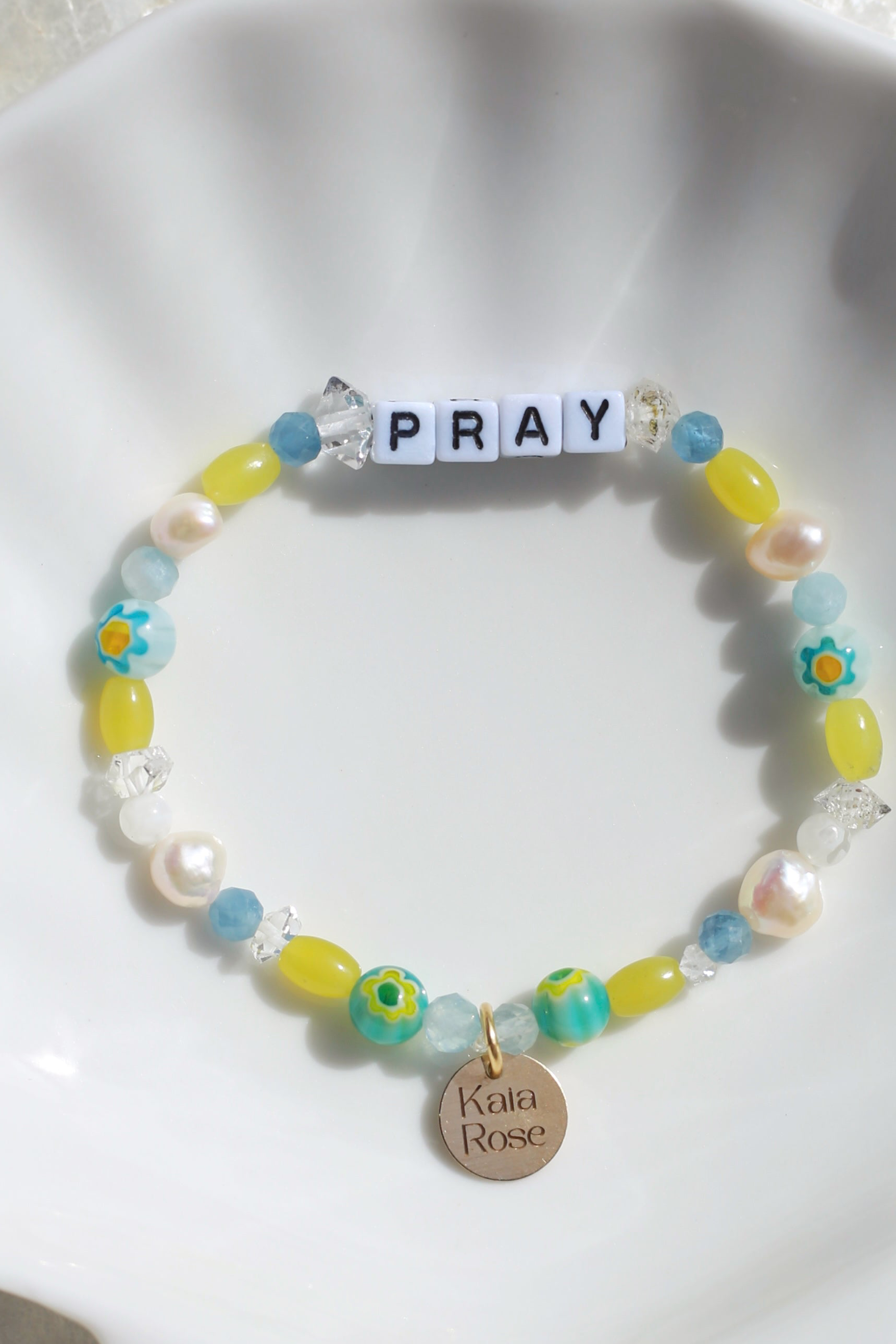 Lemonade Custom Word Bracelet