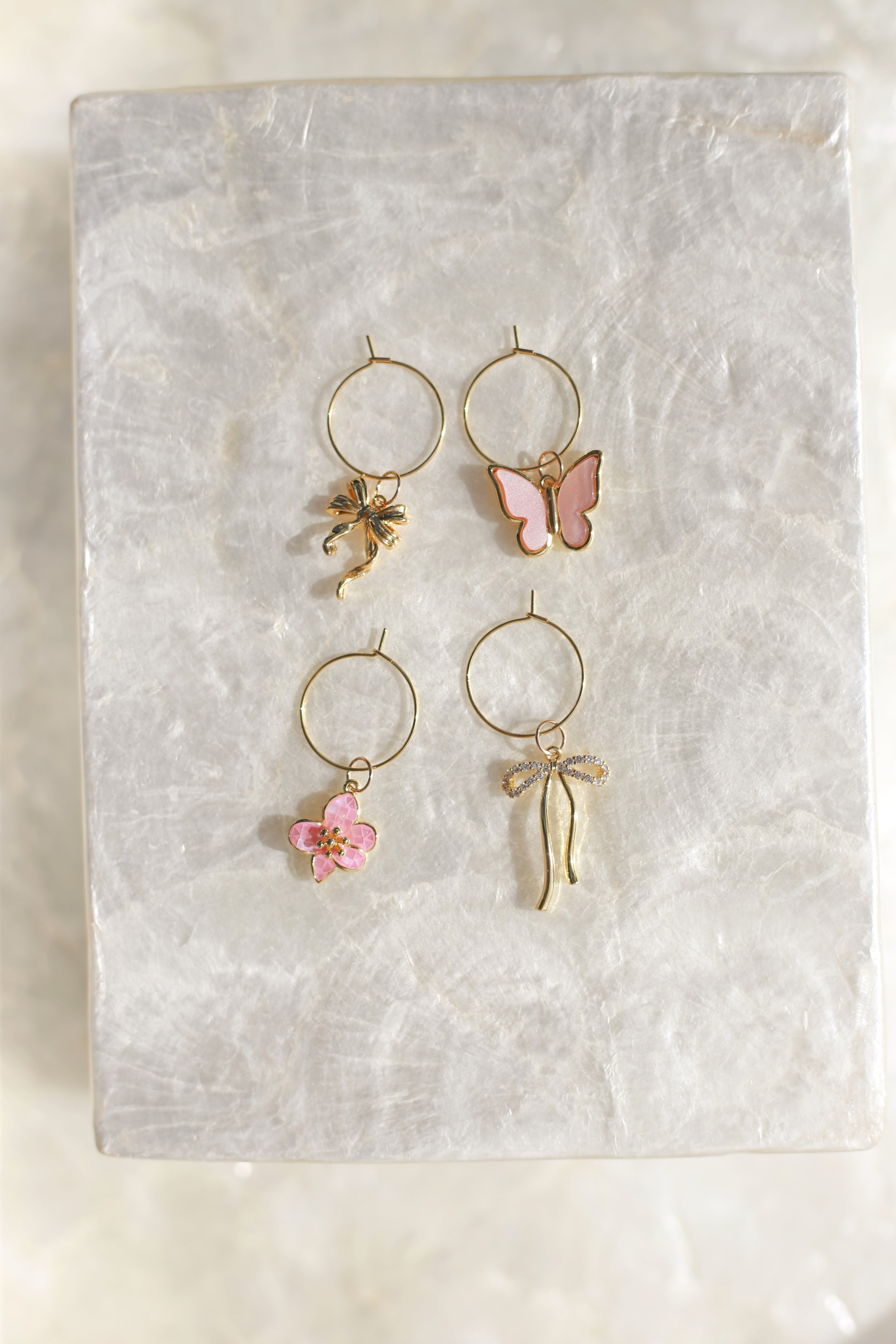 Girls Night Glass Charms