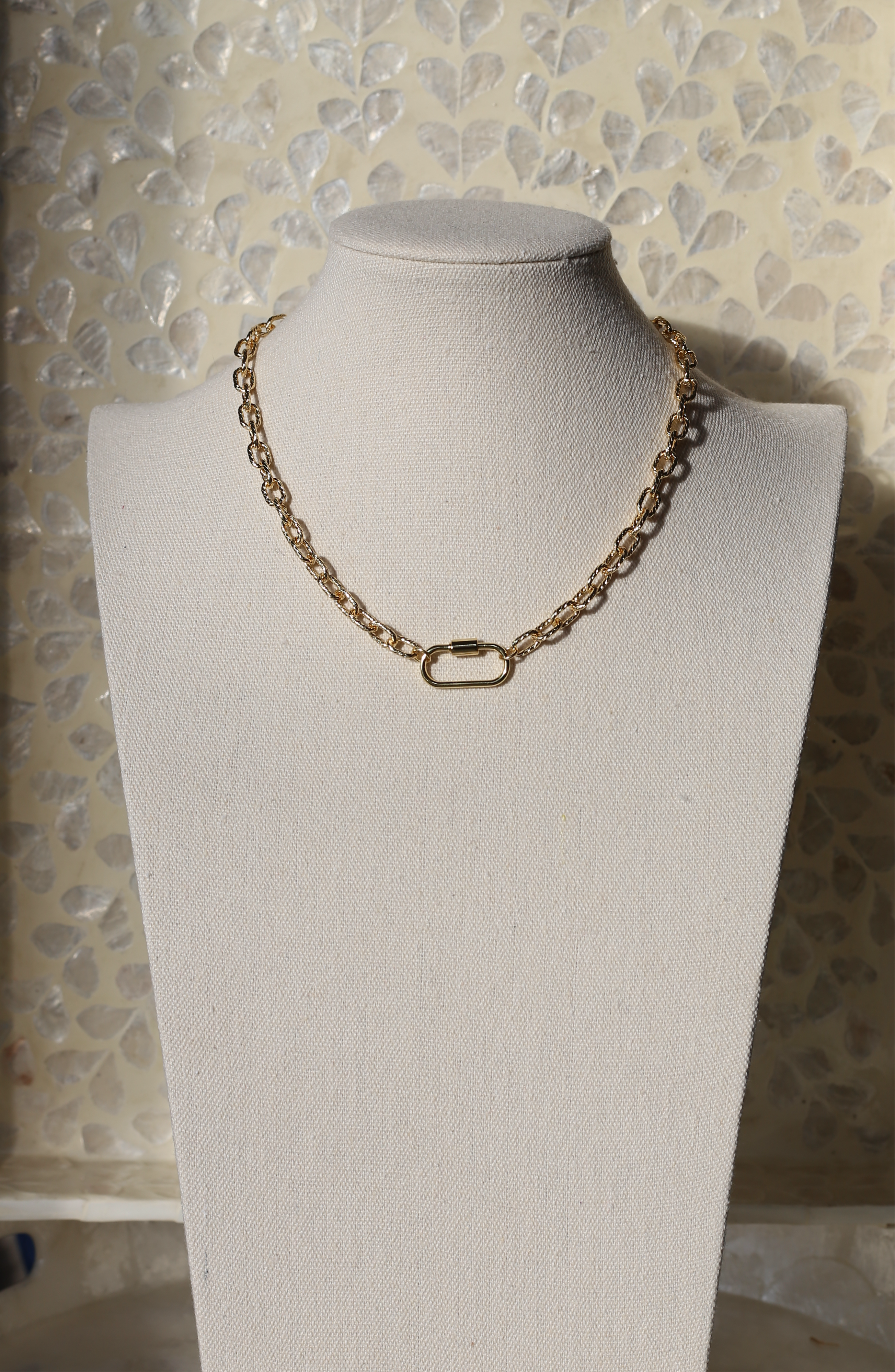 Chunky Chain with Carabiner