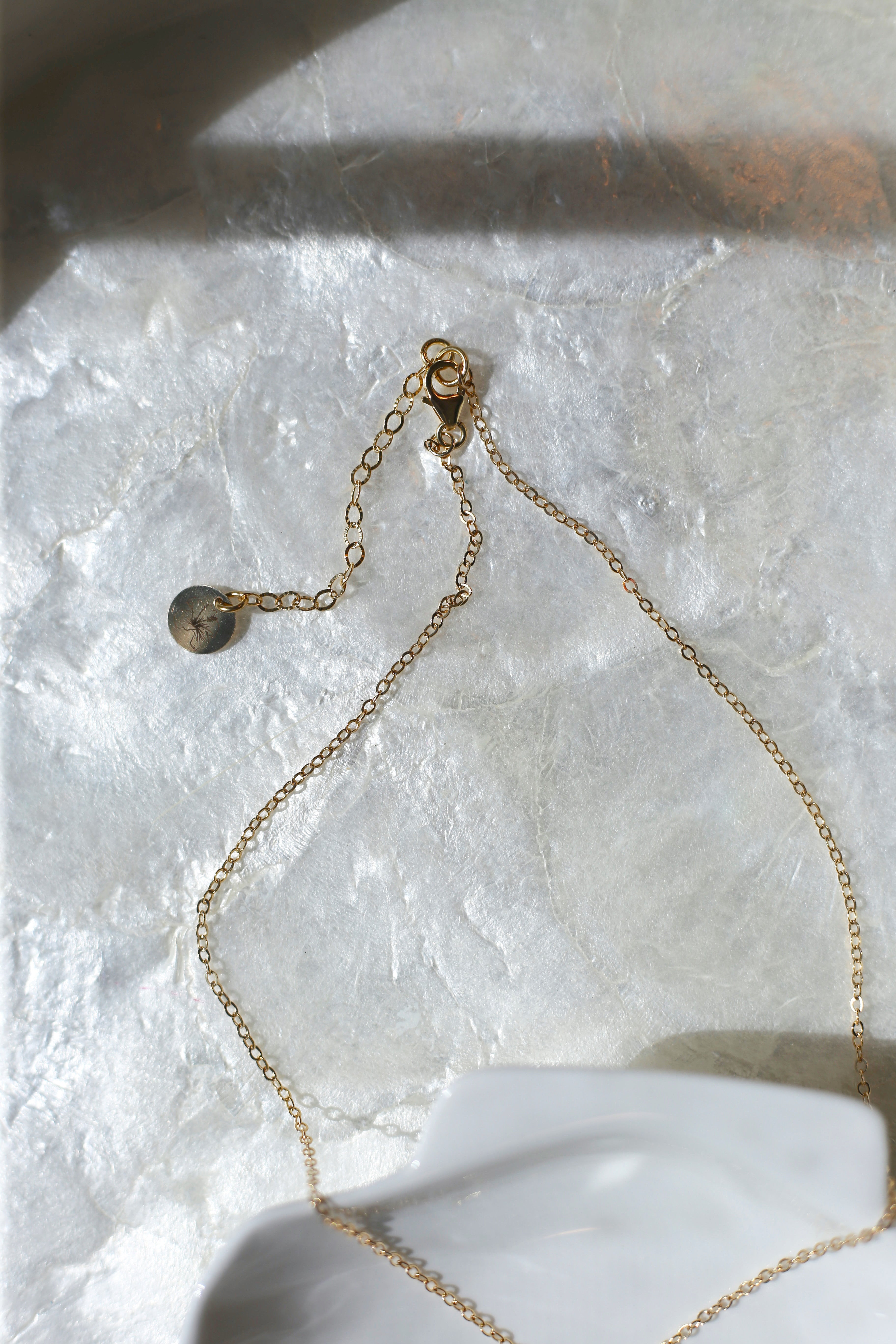 Ruth - Mother of Pearl Circle Cross
