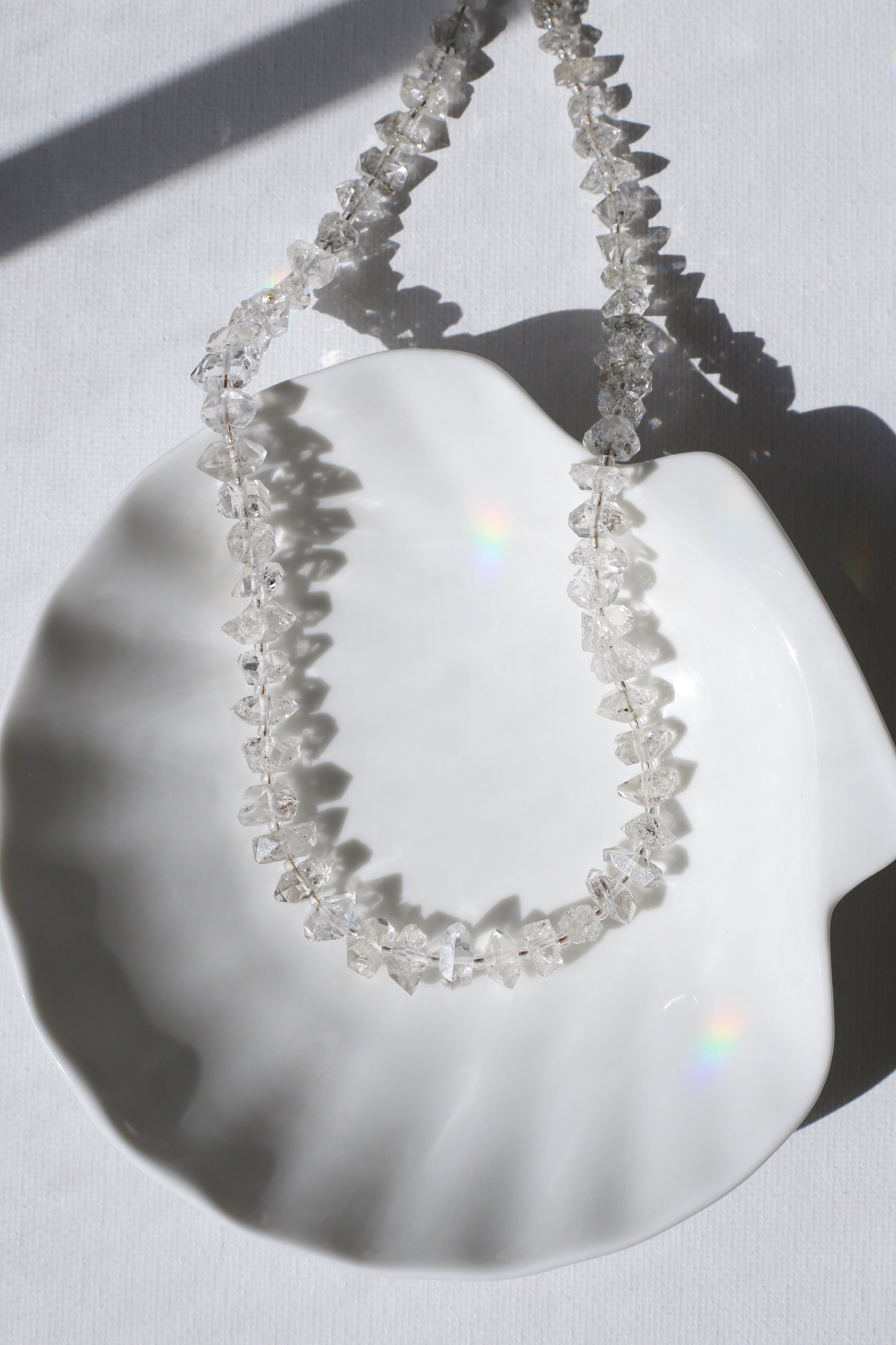 Celestina Herkimer Diamond Necklace