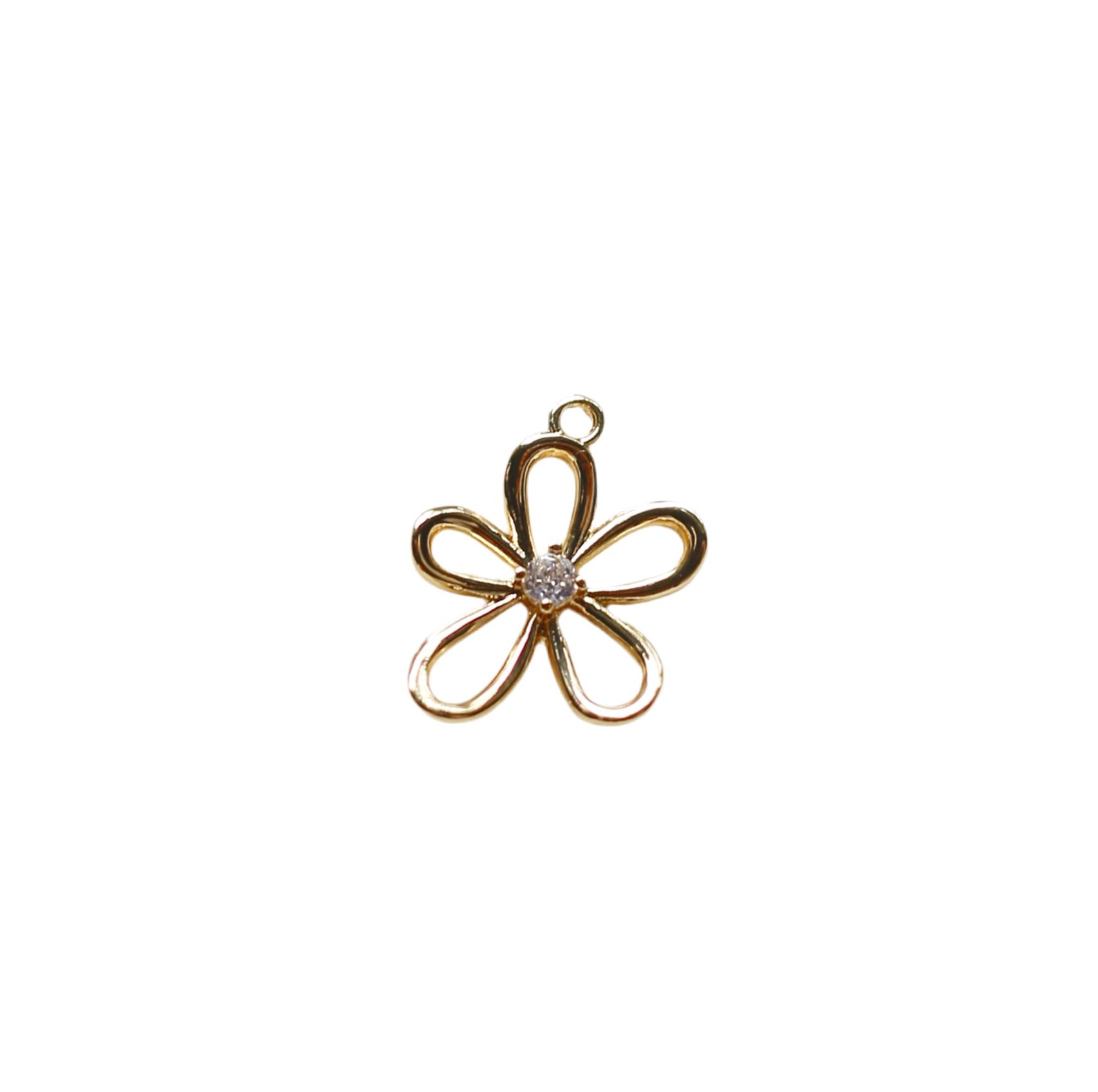 Groovy Flower Charm