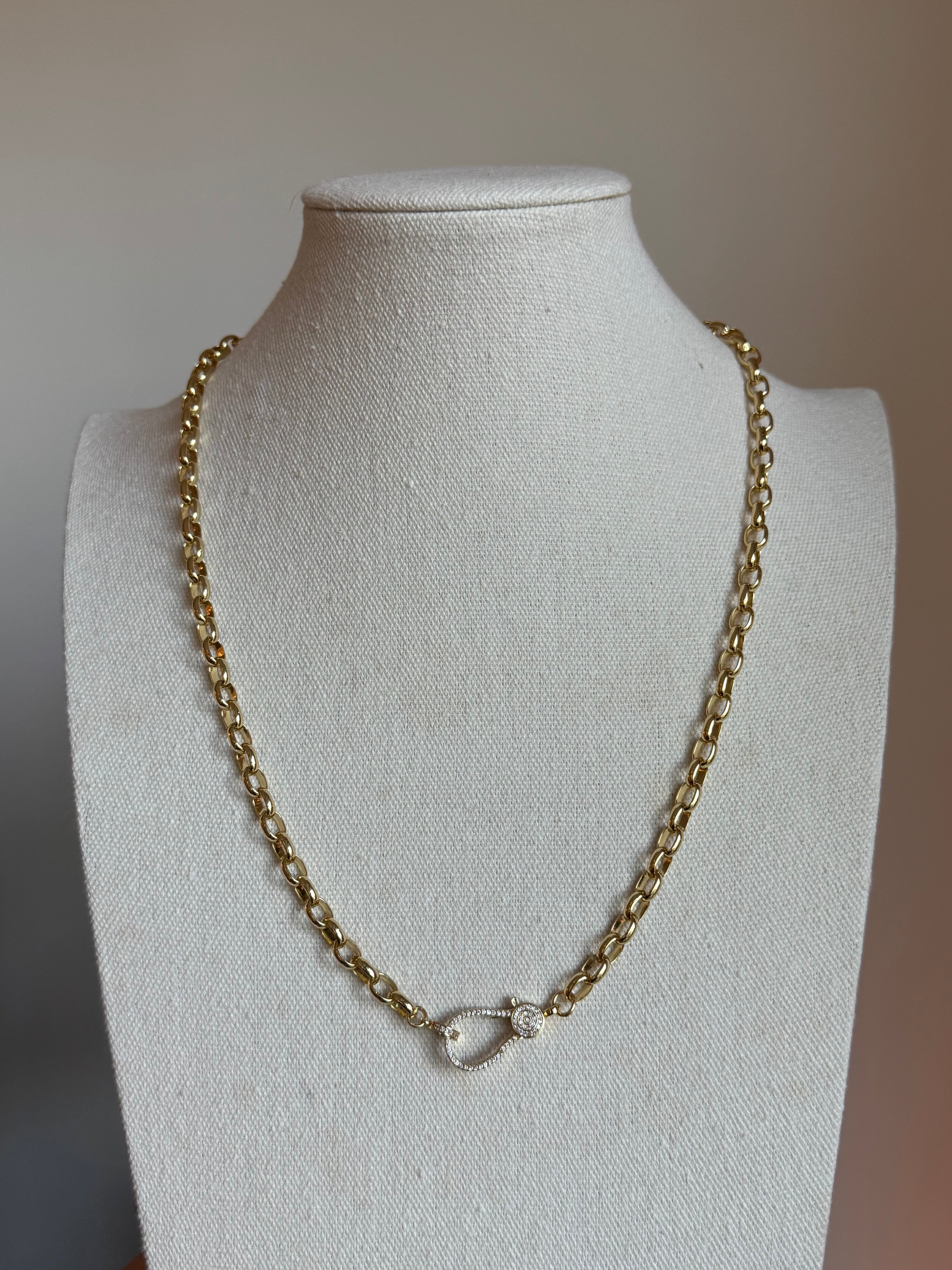 Chunky Cable Chain with Clasp