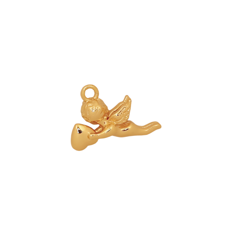 Gold Angel Charm