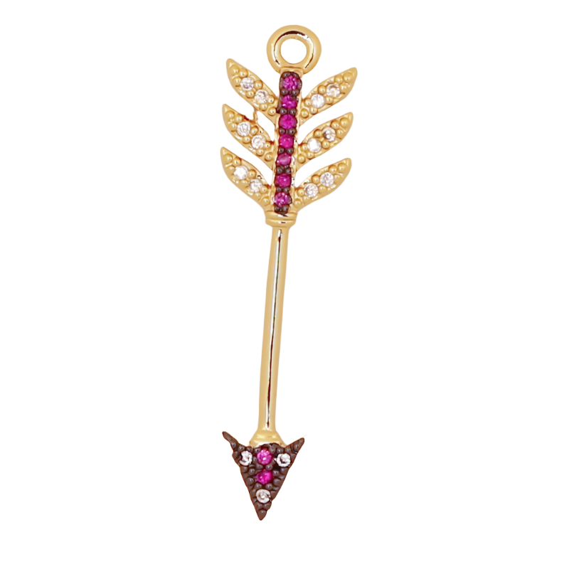 Gold Arrow Charm