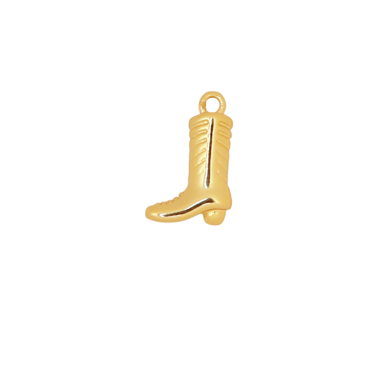 Gold Boot Charm