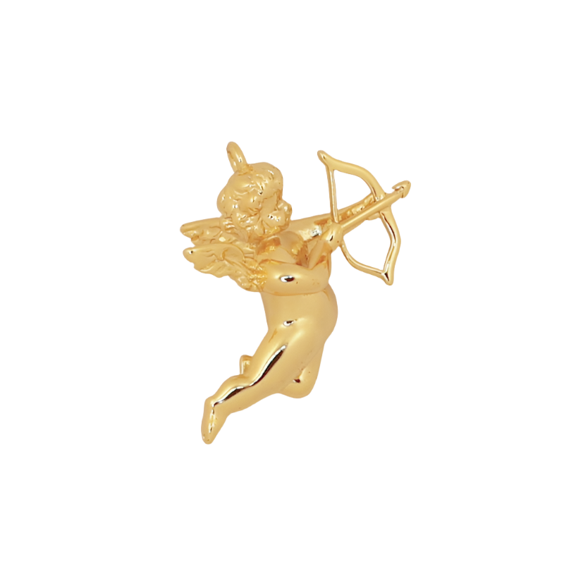 Gold Cupid Bow Charm