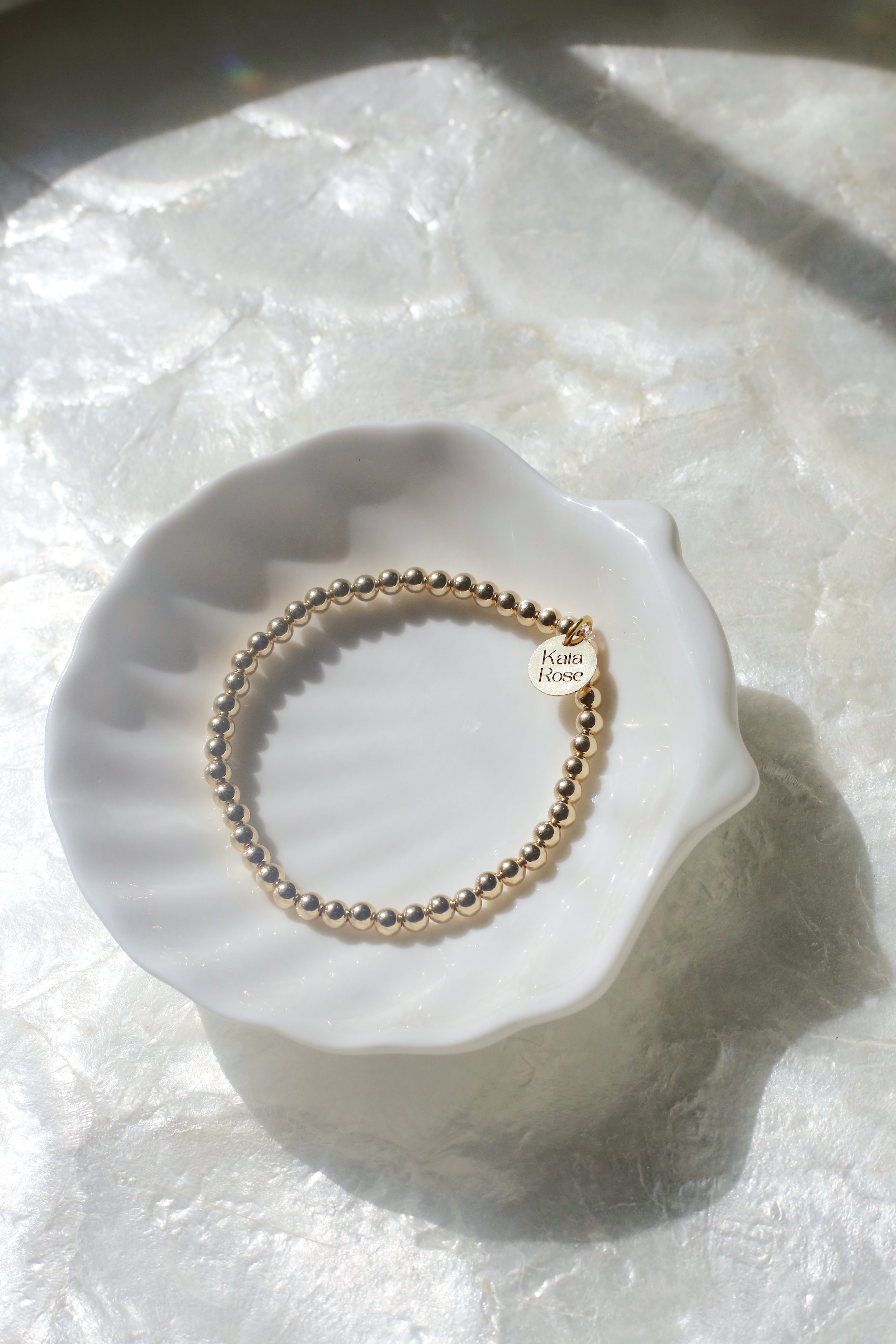 Goldie Bracelet 14K Gold Filled Beads