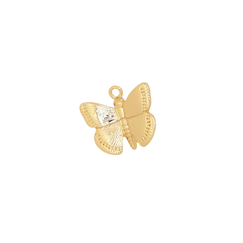 Small Gold Butterfly Charm