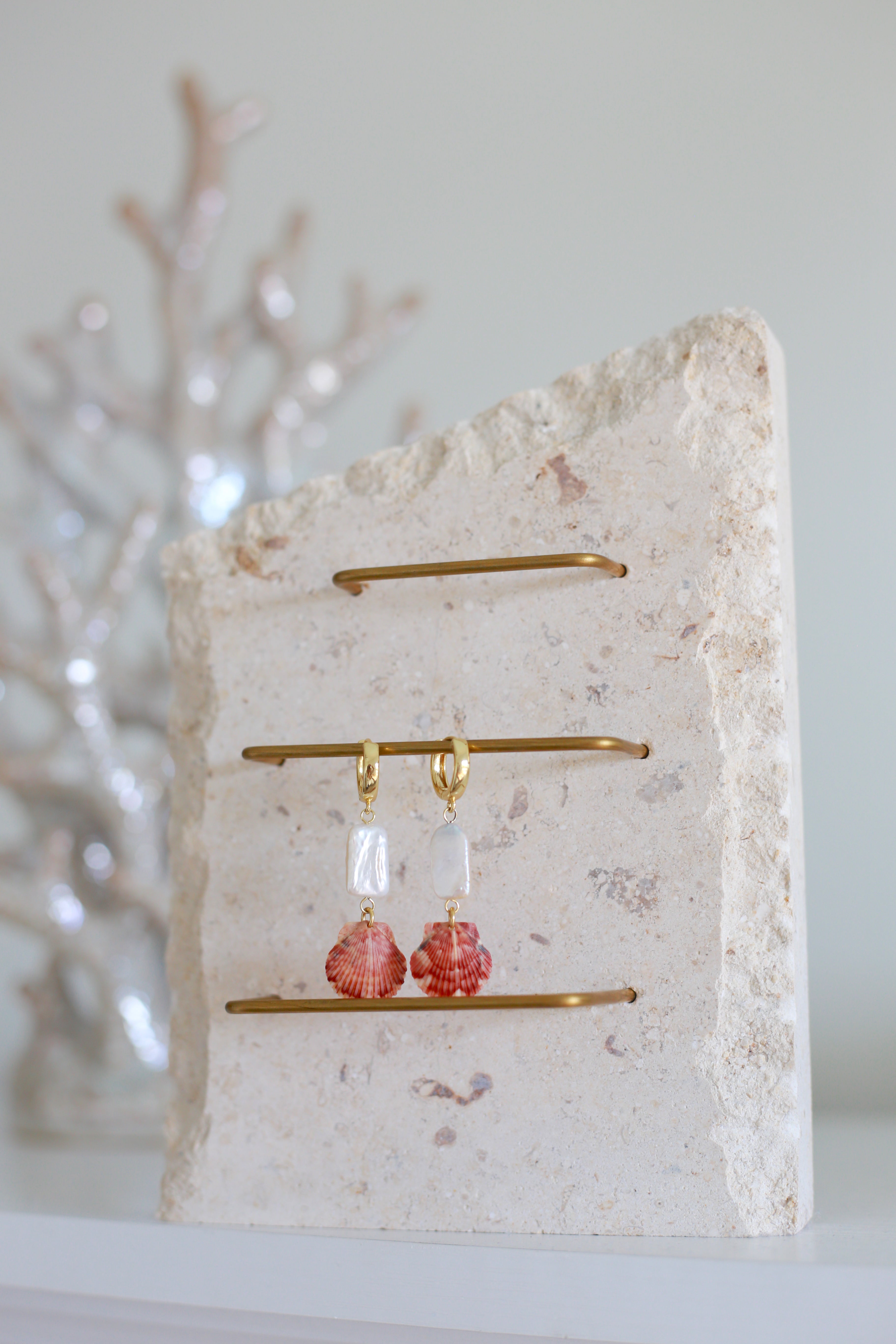 Natural Sea Shell Earrings