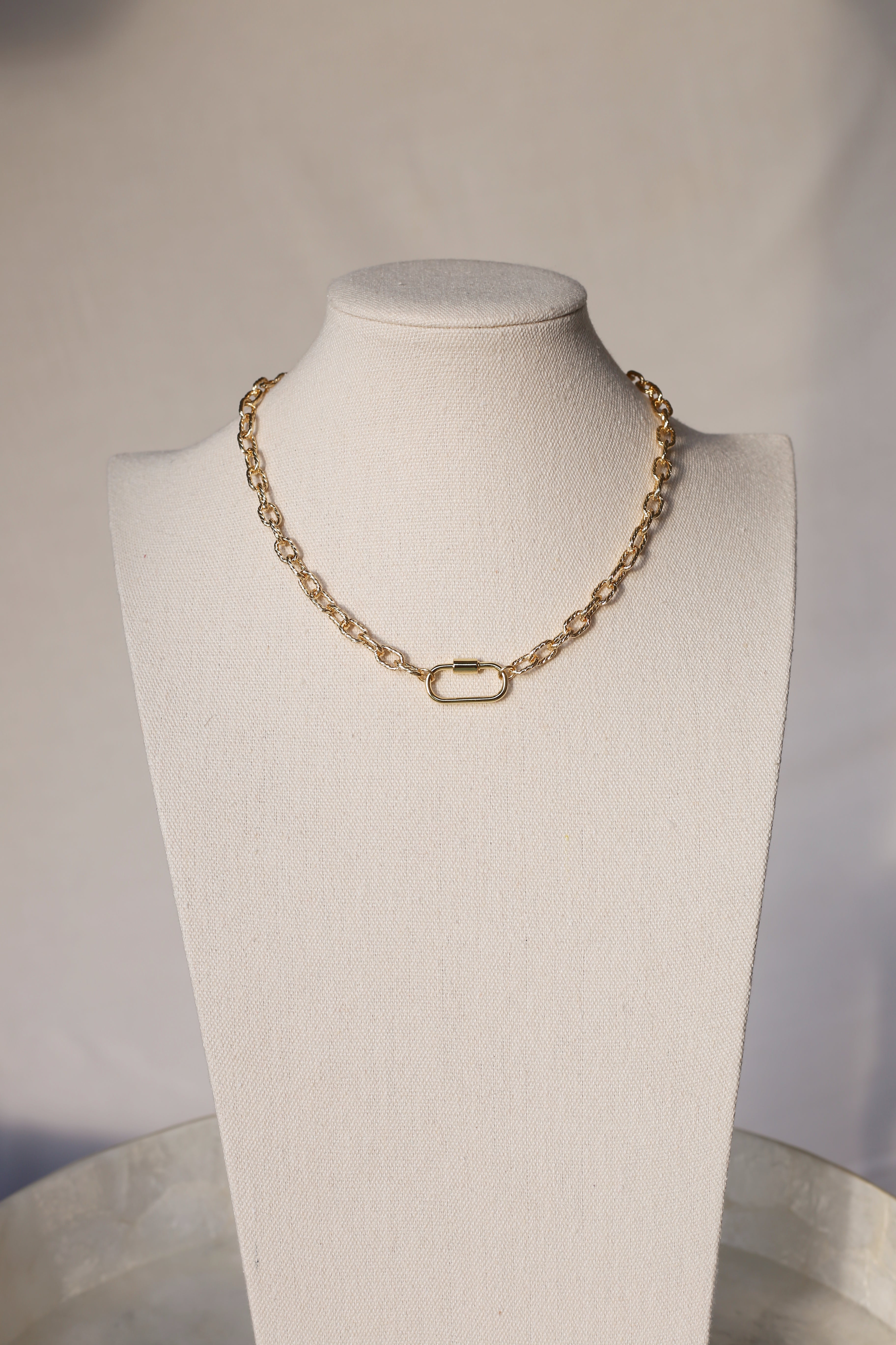 Chunky Chain with Carabiner