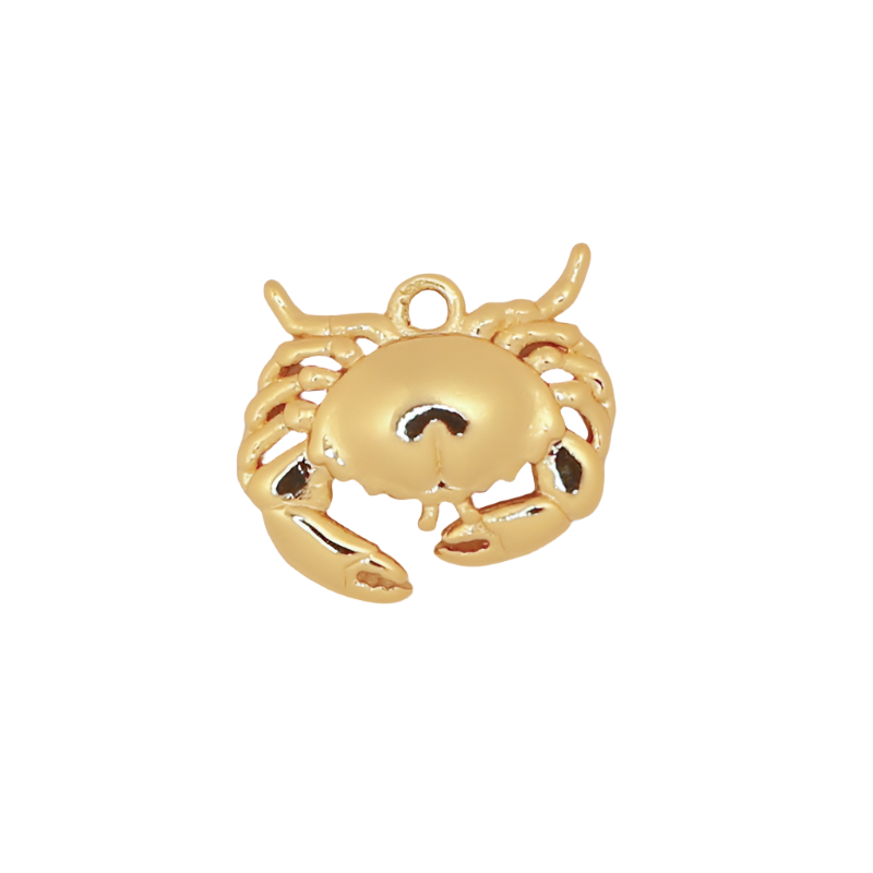 Gold Crab Charm